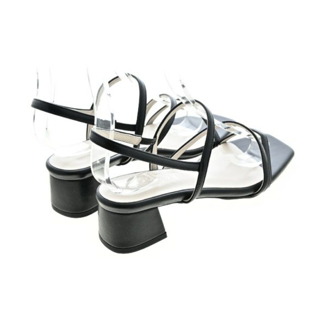 ReFLEcT - Reflect リフレクト サンダル 22.5cm 黒 【古着 ReFLEcT - Reflect リフレクト サンダル 22.5cm 黒 【古着