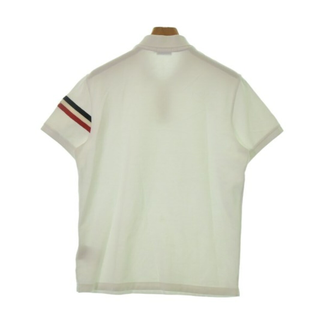 MONCLER モンクレール ポロシャツ L 白 【古着】 MONCLER モンクレール ポロシャツ L 白 【古着】