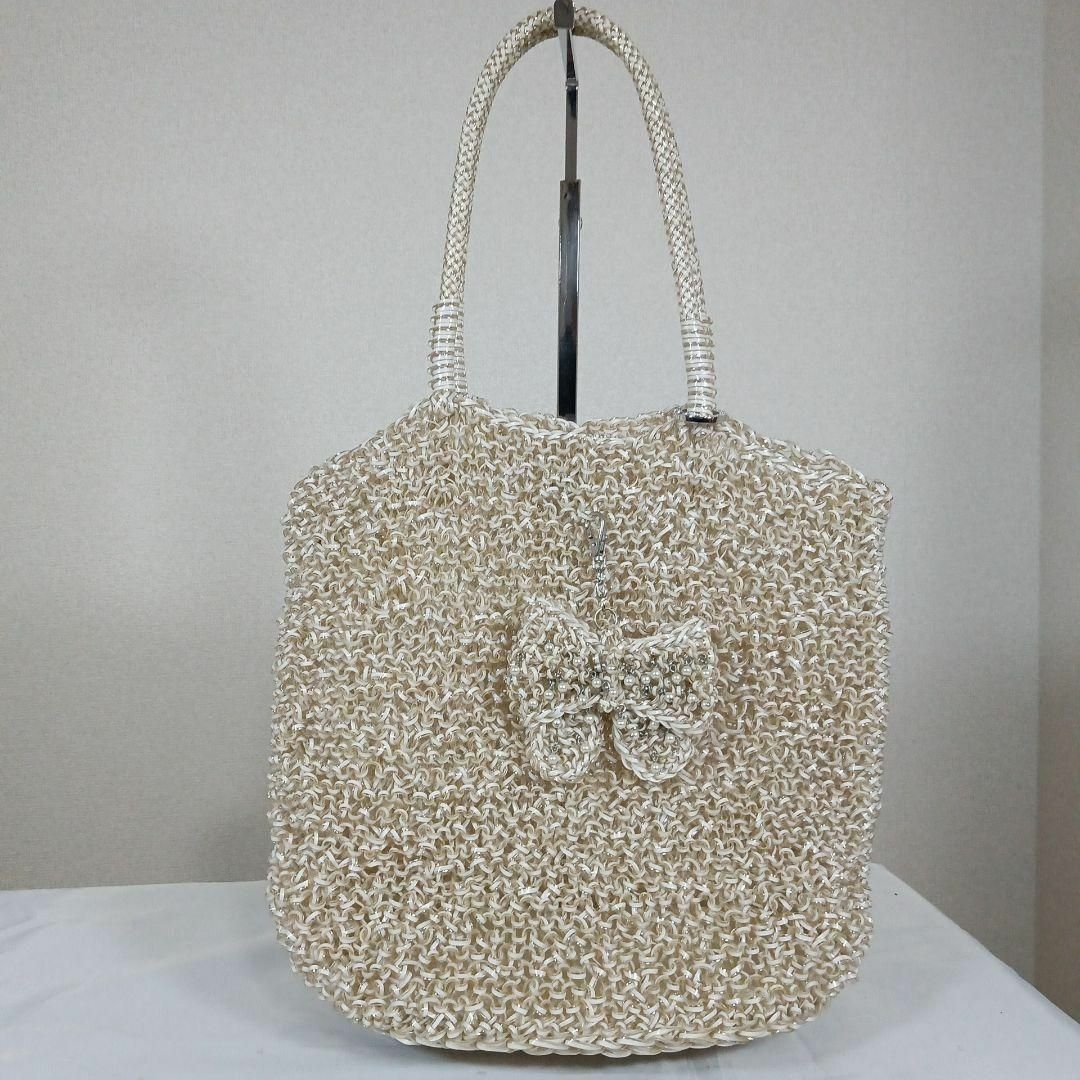 H超美品 アンテプリマ トートバッグ ワイヤーバッグ リボン H超美品 アンテプリマ トートバッグ ワイヤーバッグ リボン