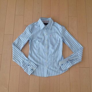 アバクロンビーアンドフィッチ(Abercrombie&Fitch)のストライプシャツ(シャツ/ブラウス(長袖/七分))