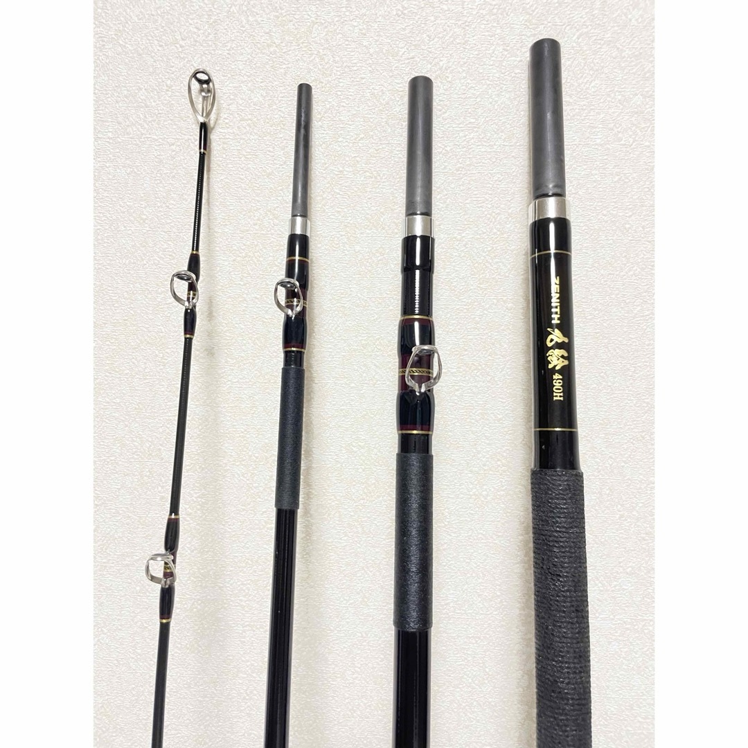 ZENITH - 廃盤極美品 ZENITH 九絵 490H クエ竿 石鯛竿 クエ 石鯛 ZENITH - 廃盤極美品 ZENITH 九絵 490H クエ竿 石鯛竿 クエ 石鯛