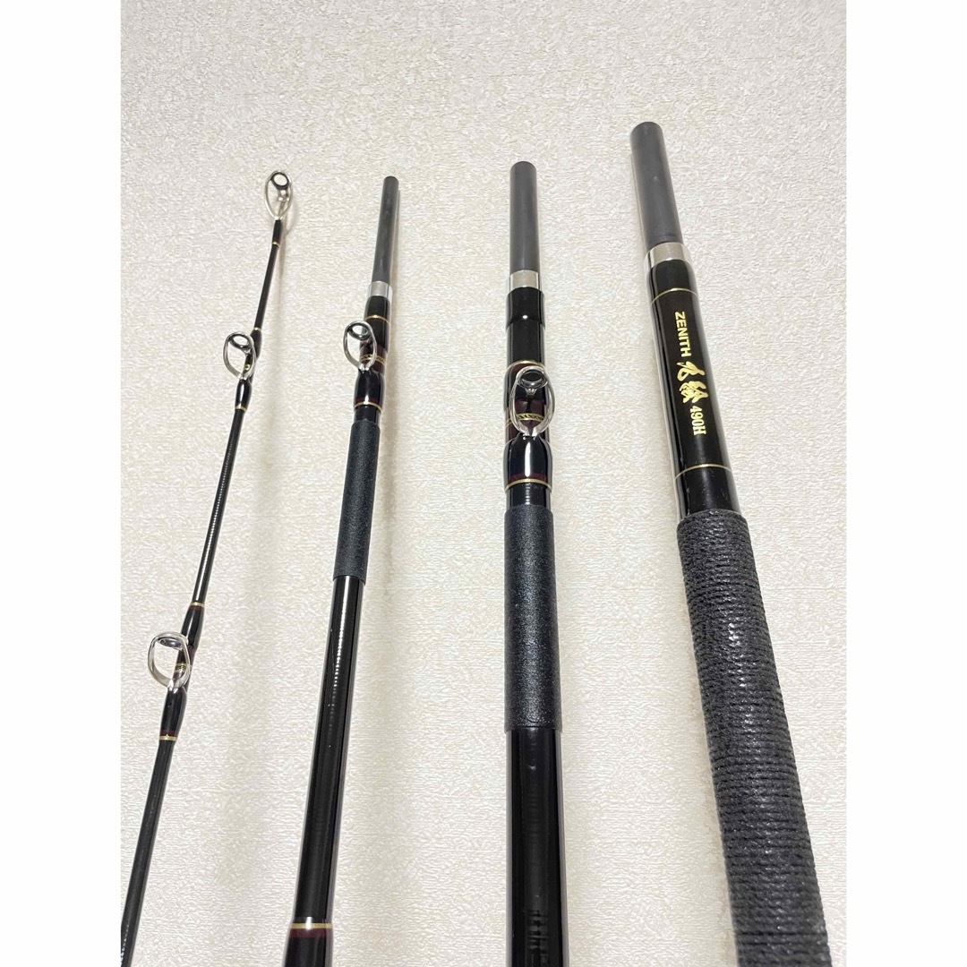 ZENITH - 廃盤極美品 ZENITH 九絵 490H クエ竿 石鯛竿 クエ 石鯛 ZENITH - 廃盤極美品 ZENITH 九絵 490H クエ竿 石鯛竿 クエ 石鯛