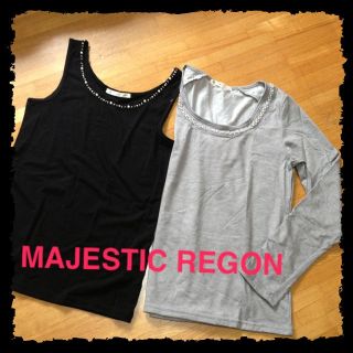 マジェスティックレゴン(MAJESTIC LEGON)のマジェスティックレゴン、タンク、ロンT(カットソー(長袖/七分))