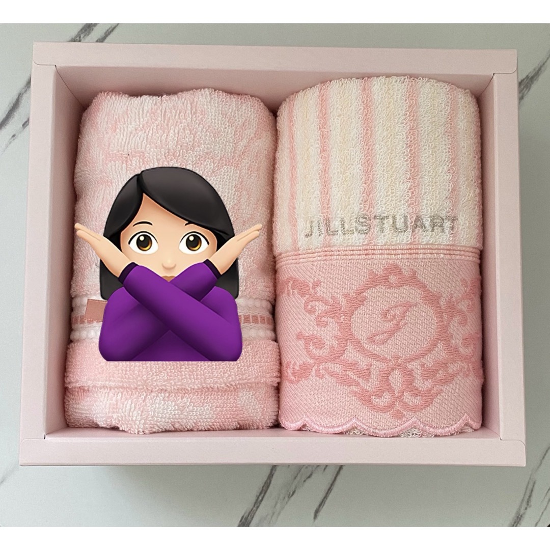 JILLSTUART(ジルスチュアート)のフェイスタオル インテリア/住まい/日用品の日用品/生活雑貨/旅行(タオル/バス用品)の商品写真