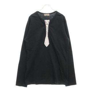 Yohji Yamamoto(Tシャツ/カットソー(七分/長袖) ・ ブラック Yohji Yamamoto(Tシャツ/カットソー(七分/長袖) ・ ブラック