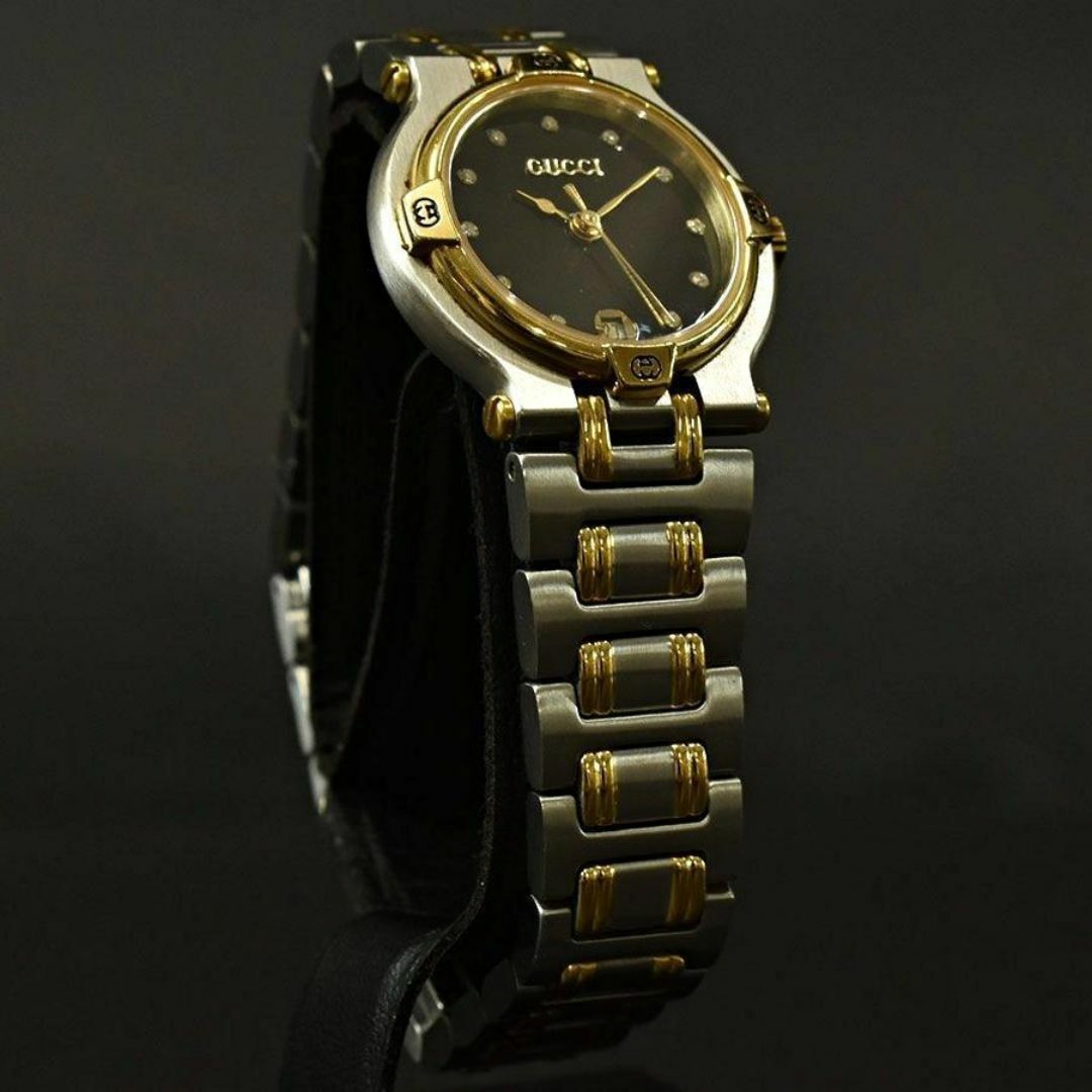 GUCCI グッチ 腕時計 クォーツ 9000L 11Pダイヤ レディース GUCCI グッチ 腕時計 クォーツ 9000L 11Pダイヤ レディース