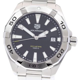 タグホイヤー(TAG Heuer)のタグホイヤー TAG HEUER WBD1110 アクアレーサー デイト クォーツ メンズ 美品 保証書付き_841746(腕時計(アナログ))