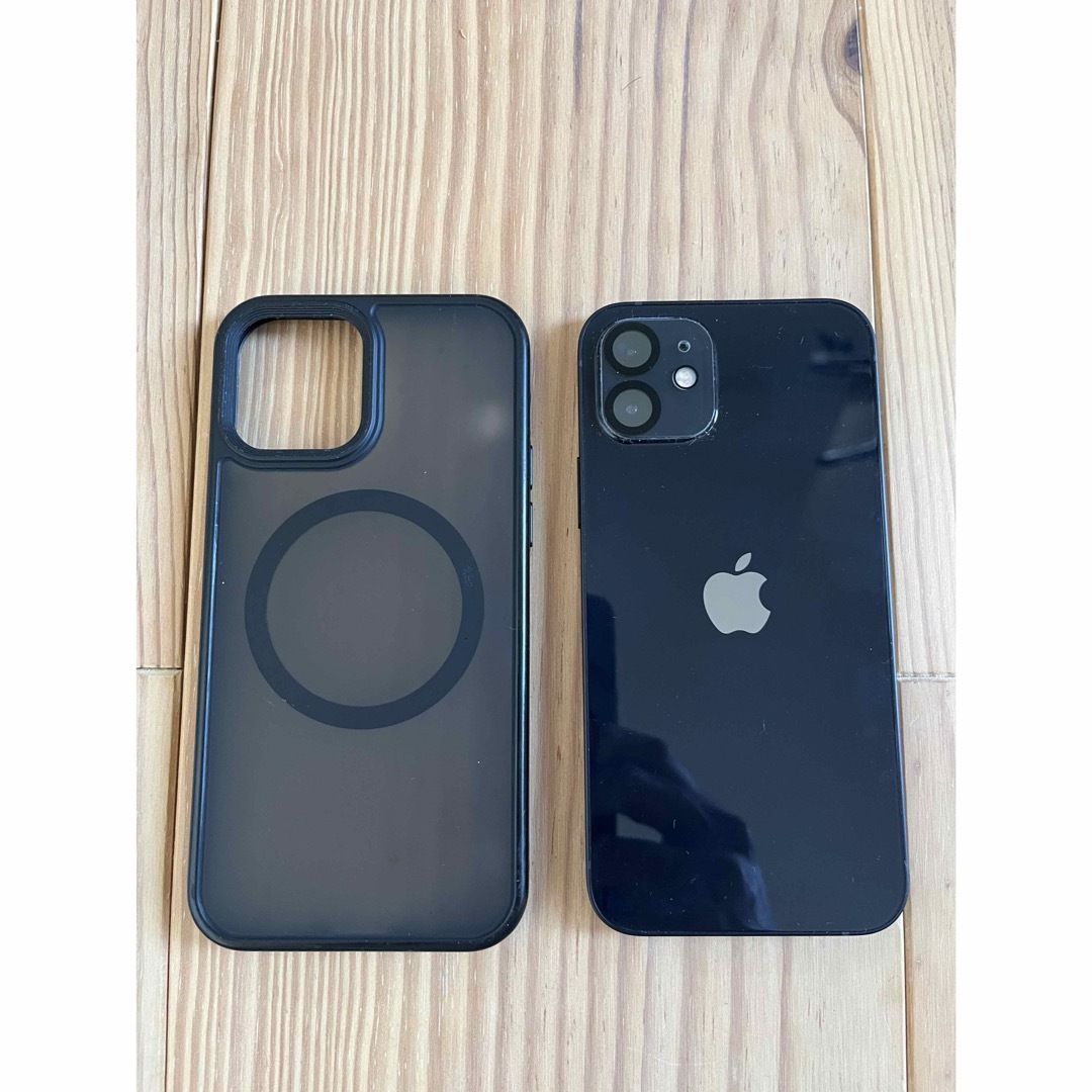 美品 iPhone 12 ブラック 本体 + 新品充電ケーブル+箱+ケース 美品 iPhone 12 ブラック 本体 + 新品充電ケーブル+箱+ケース