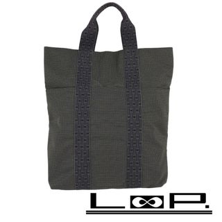 エルメス(HERMES)の■美品■　エルメス エールライン カバス バッグ トート キャンバス グレー 【213557】◇(トートバッグ)