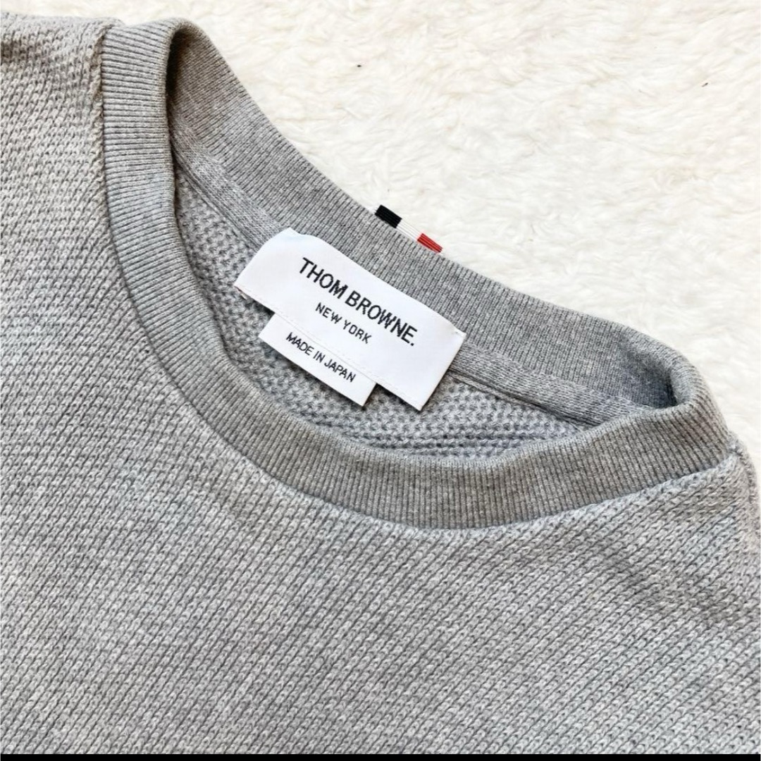 【Thom Brown】トム・ブラウン 2025ss トレーナー グレー THOM BROWNE. トムブラウン トレーナー/スウェット/CLASSIC