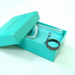 ティファニー(Tiffany & Co.)のTIFFANY ティファニー 1837  チタン ナロー リング 指輪 11号(リング(指輪))