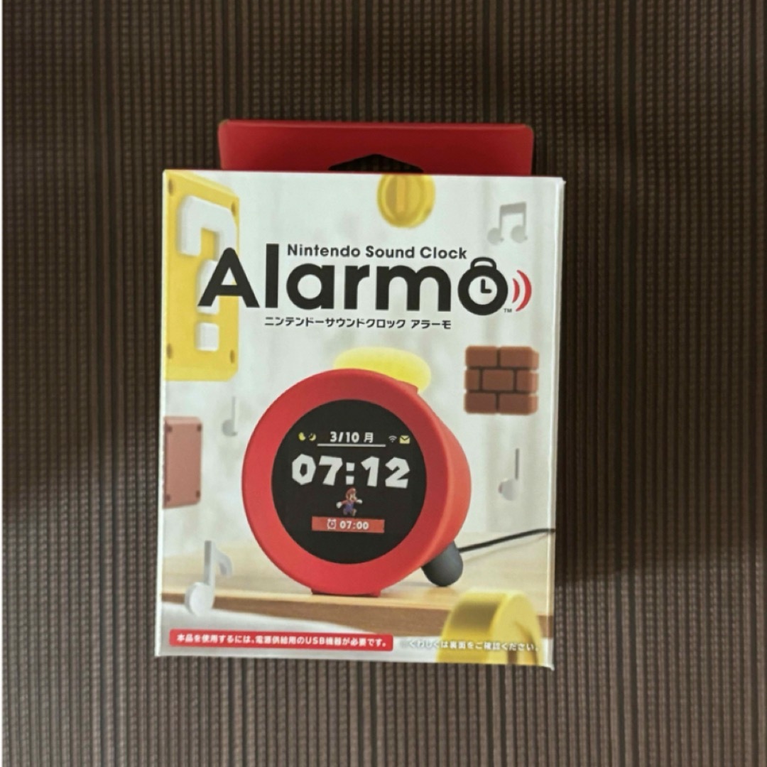新品未開封】ニンテンドーサウンドクロックアラーモ目覚まし時計 新品未開封】ニンテンドーサウンドクロックアラーモ目覚まし時計