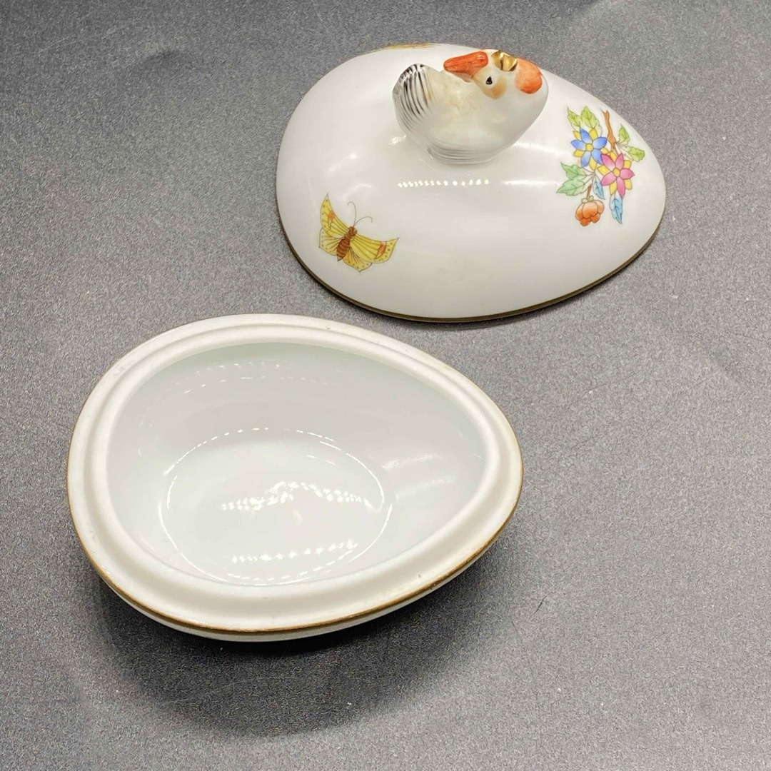 Herend - ヘレンド 小物入れ 置物 陶器 にわとり ニワトリ 鶏 no Herend - ヘレンド 小物入れ 置物 陶器 にわとり ニワトリ 鶏 no