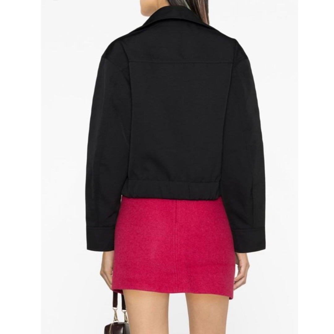 GANNI ガニー HEAVY TWILL WIDE COLLAR JACKET GANNI ガニー HEAVY TWILL WIDE COLLAR JACKET