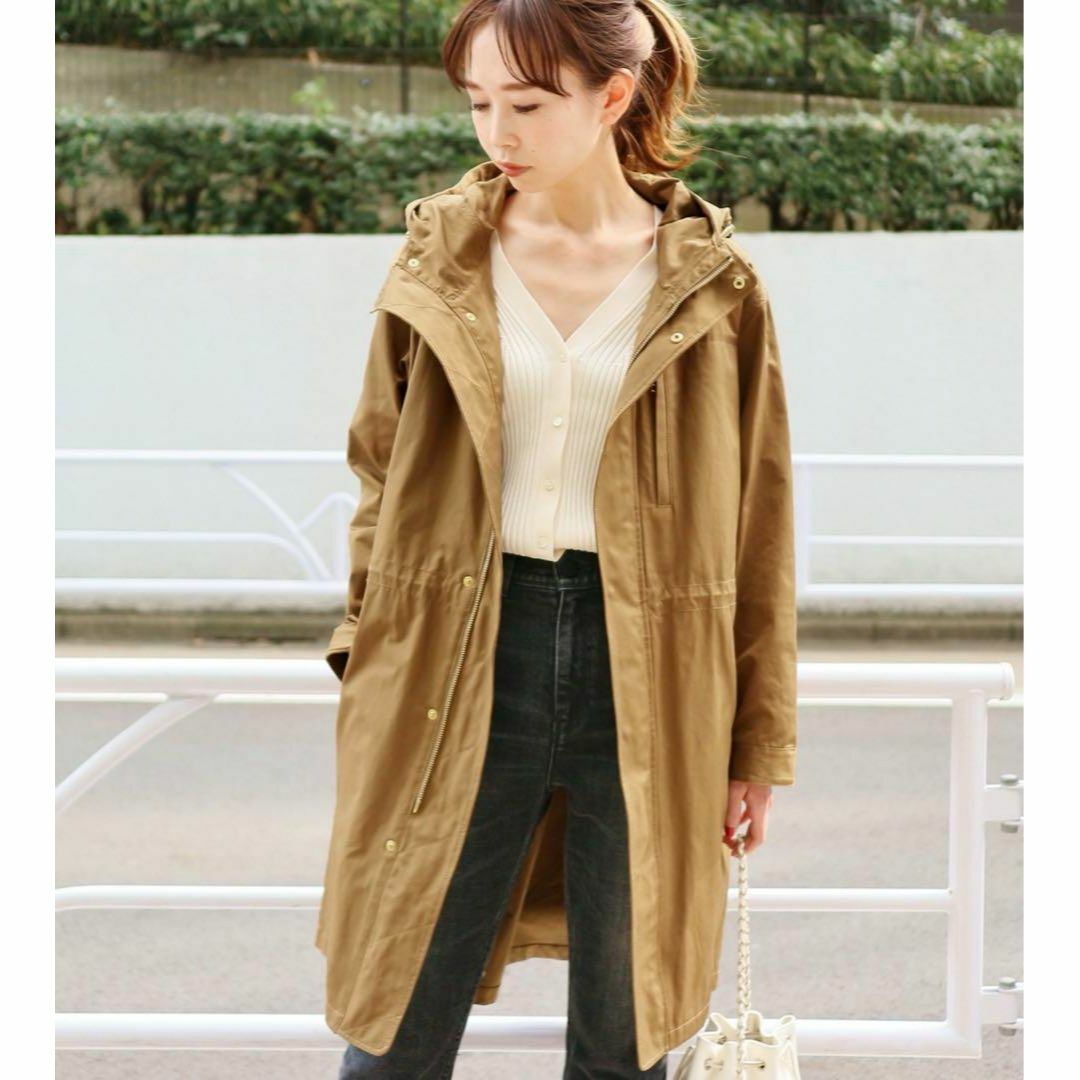 極美品♪イエナ C/P フーデットコート ライナー付き ロング 極美品♪イエナ C/P フーデットコート ライナー付き ロング