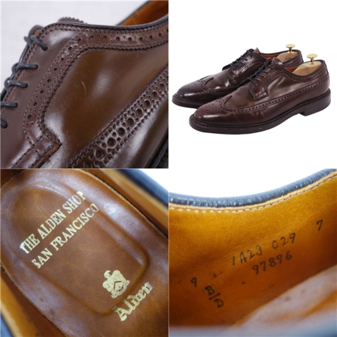 Alden - 美品 オールデン Alden レザーシューズ ダービー Alden - 美品 オールデン Alden レザーシューズ ダービー