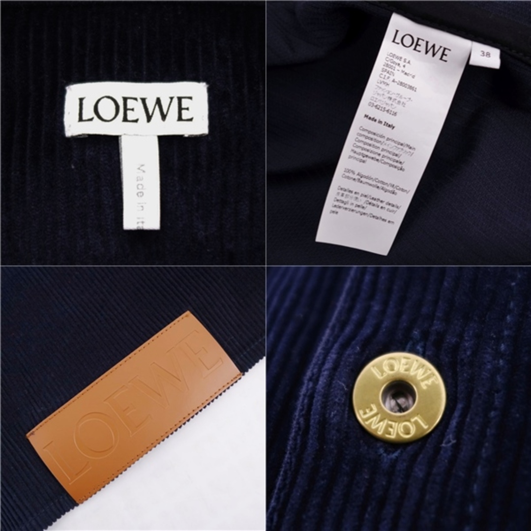 LOEWE - 極美品 ロエベ LOEWE オーバーサイズ シャツジャケット LOEWE - 極美品 ロエベ LOEWE オーバーサイズ シャツジャケット