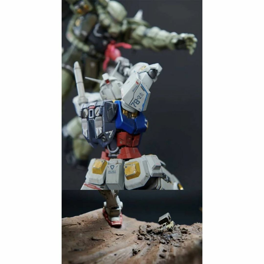 バンダイ 海外限定 BN FIGURE ガンダム VS ザク II BANDAI