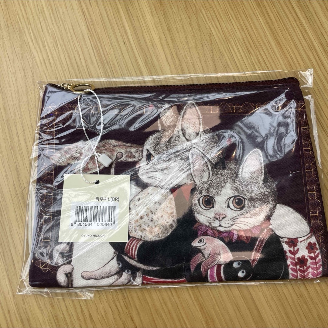 ヒグチユウコ - 韓国 ヒグチユウコ 韓国限定 ポーチ 新品 ヒグチユウコ - 韓国 ヒグチユウコ 韓国限定 ポーチ 新品