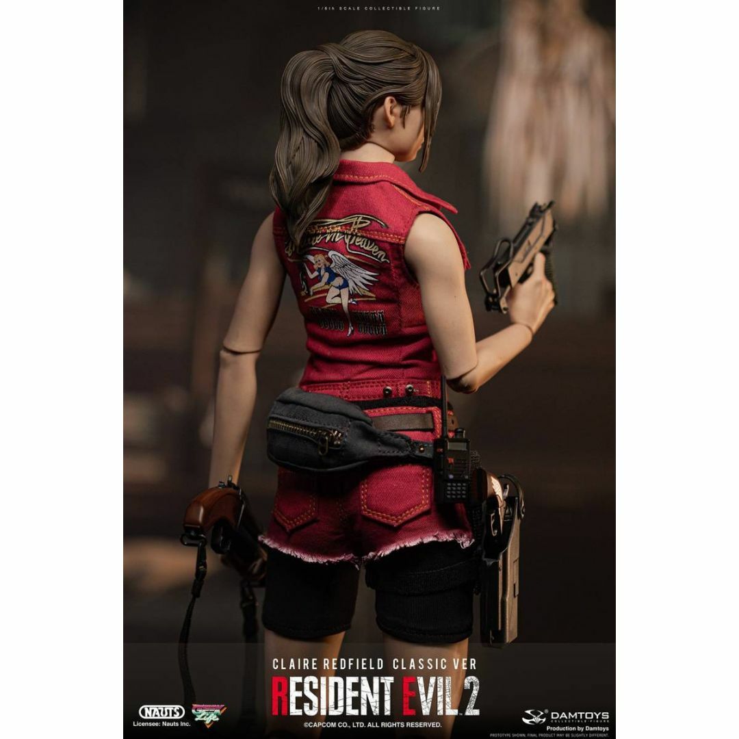 DAMTOYS x NAUTS 1/6 バイオハザード RE 2 クレア レッドの通販 DAMTOYS x NAUTS 1/6 バイオハザード RE 2 クレア レッドの通販