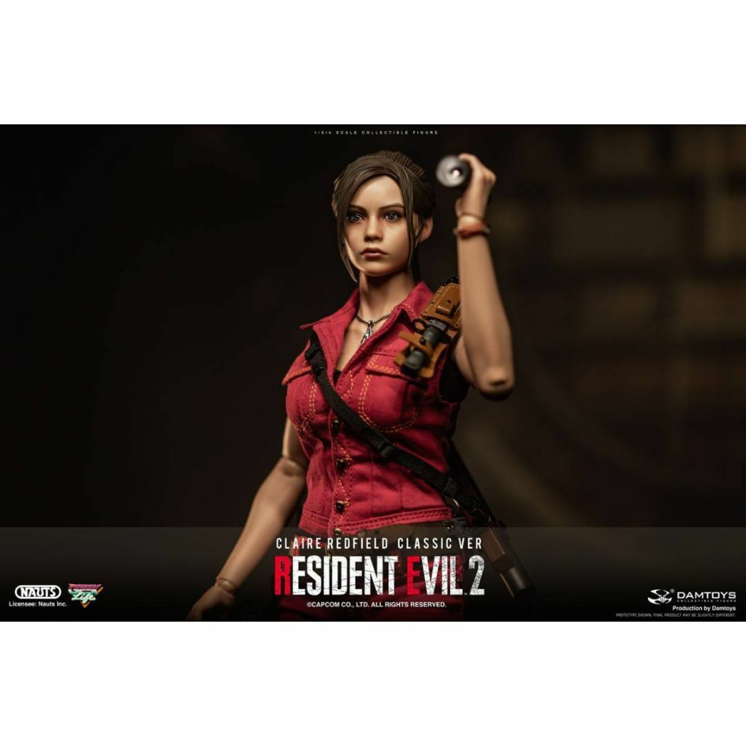 DAMTOYS x NAUTS 1/6 バイオハザード RE 2 クレア レッドの通販 DAMTOYS x NAUTS 1/6 バイオハザード RE 2 クレア レッドの通販