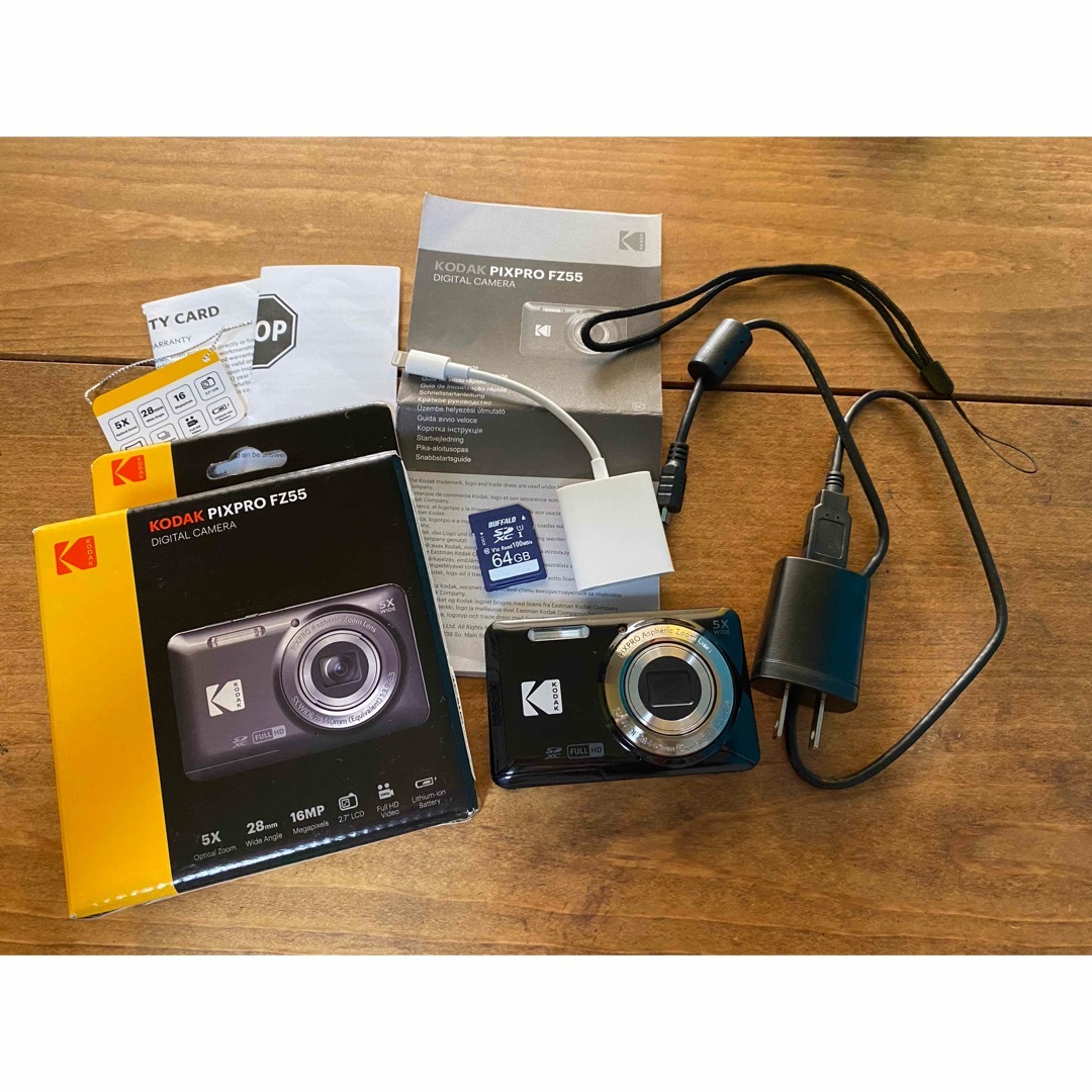 KODAK PXPRO FZ55-BK ブラック コダック カメラ 黒 KODAK PXPRO FZ55-BK ブラック コダック カメラ 黒