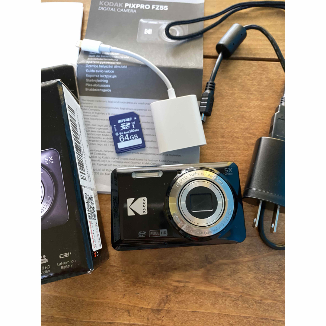 KODAK PXPRO FZ55-BK ブラック コダック カメラ 黒 KODAK PXPRO FZ55-BK ブラック コダック カメラ 黒