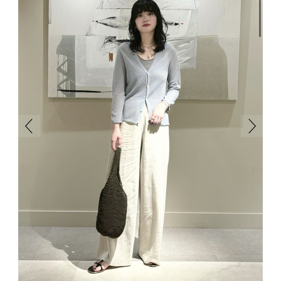 AETA SHOULDER ラフィアバック美品