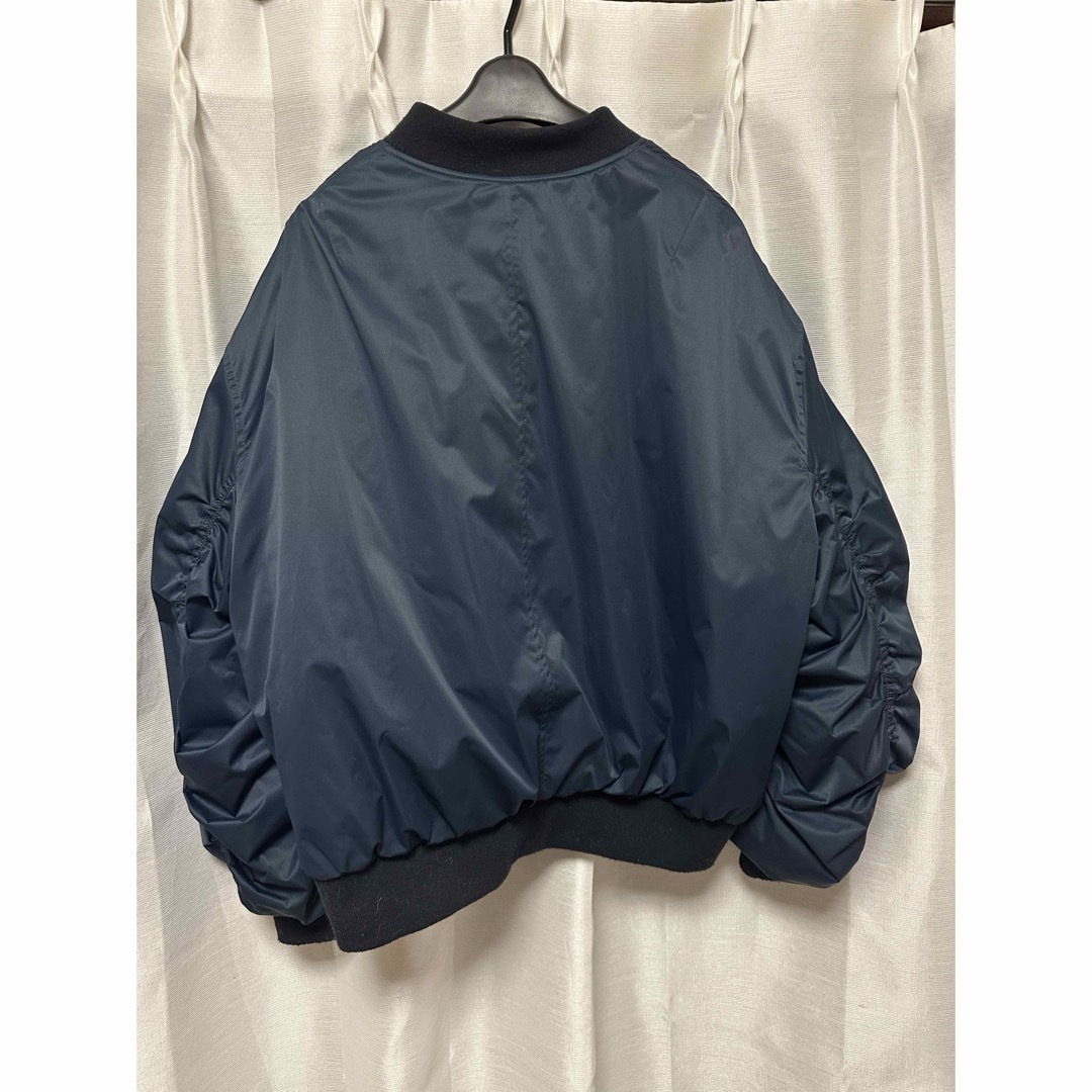 ZARA - ZARA 耐水加工 オーバーサイズ ボンバージャケットの通販 ZARA - ZARA 耐水加工 オーバーサイズ ボンバージャケットの通販