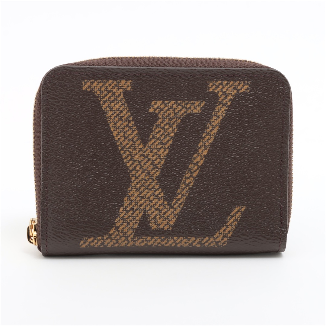LOUIS VUITTON - ヴィトン ジッピーコイン パース   ブラウン レディース コインケース