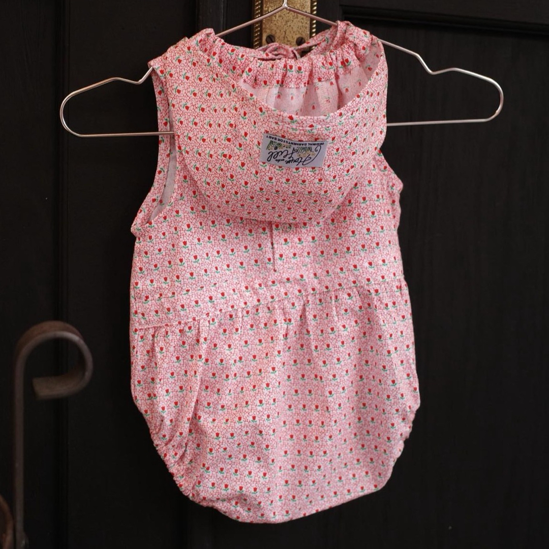 house on the hill ロンパース&ボンネット 60 キッズ/ベビー/マタニティのベビー服(~85cm)(ロンパース)の商品写真