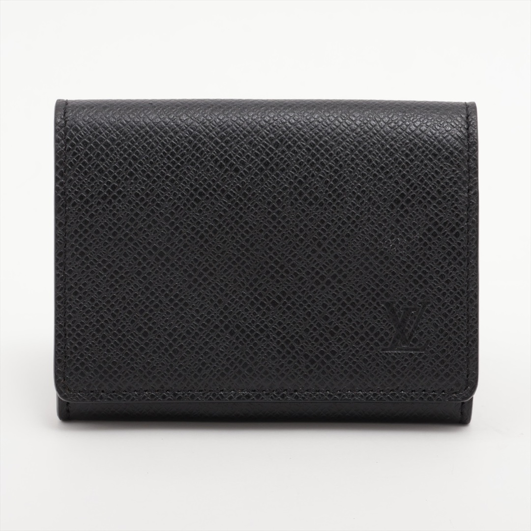 LOUIS VUITTON - ヴィトン アンヴェロップカルト ドゥヴィジットNM   ブラック メンズ