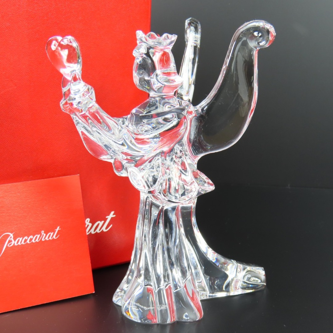 未使用品 Baccarat バカラ 天使 エンジェル 全長17.5cm 置物 未使用品 Baccarat バカラ 天使 エンジェル 全長17.5cm 置物
