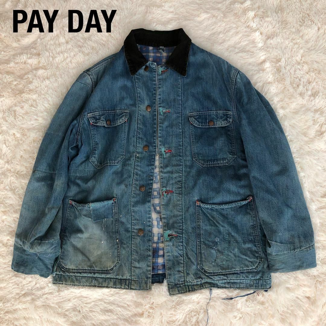 VINTAGE - PAYDAYペイデイデニムカバーオール ヴィンテージ VINTAGE - PAYDAYペイデイデニムカバーオール ヴィンテージ