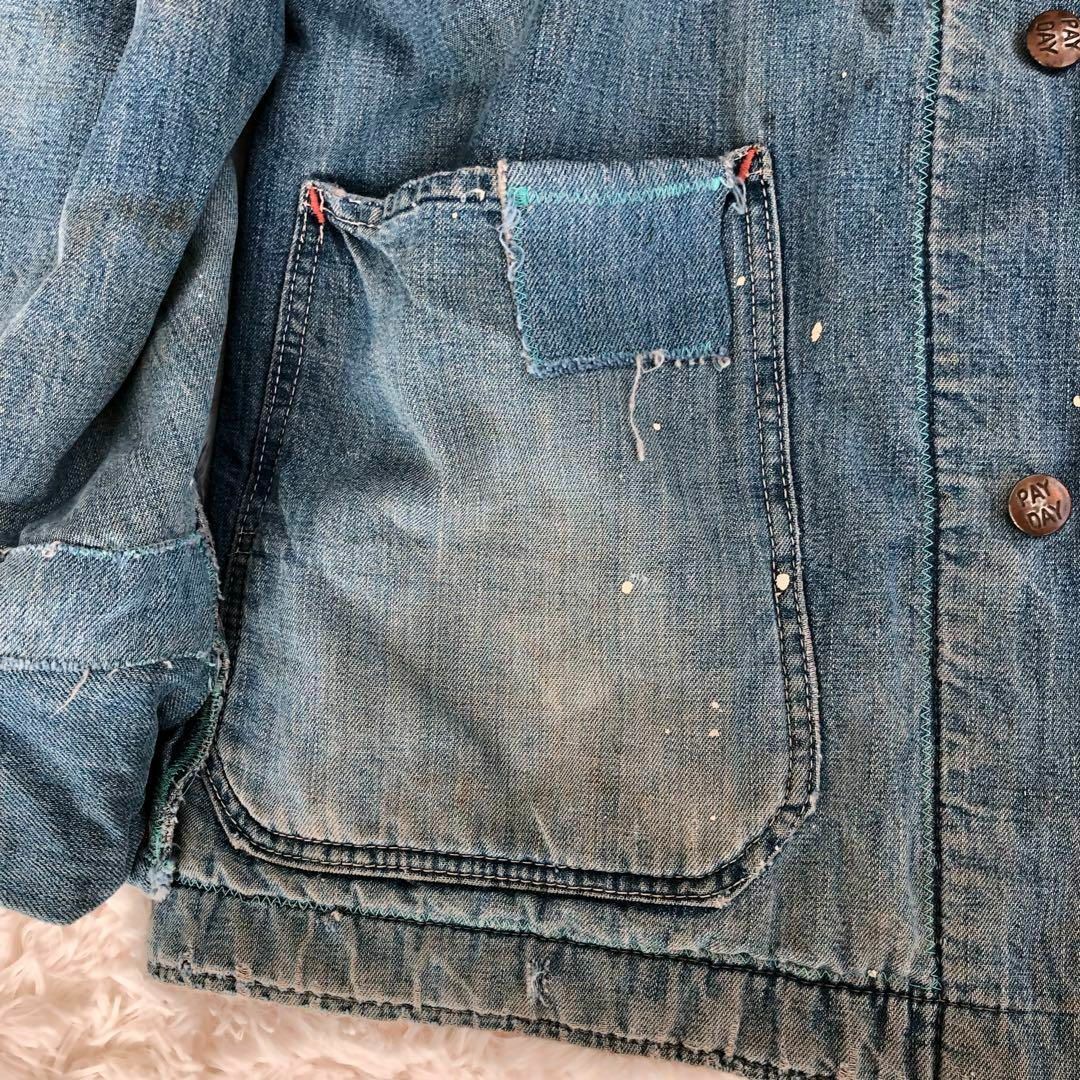 VINTAGE - PAYDAYペイデイデニムカバーオール ヴィンテージ VINTAGE - PAYDAYペイデイデニムカバーオール ヴィンテージ