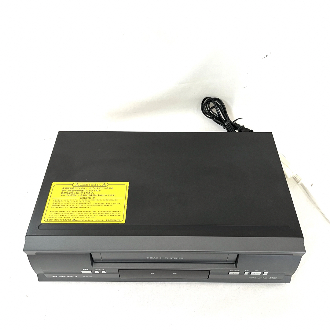 SANSUI ビデオカセットプレーヤー RVP-100 こころよき リモコン有り SANSUI ビデオカセットプレーヤー RVP-100 こころよき リモコン有り