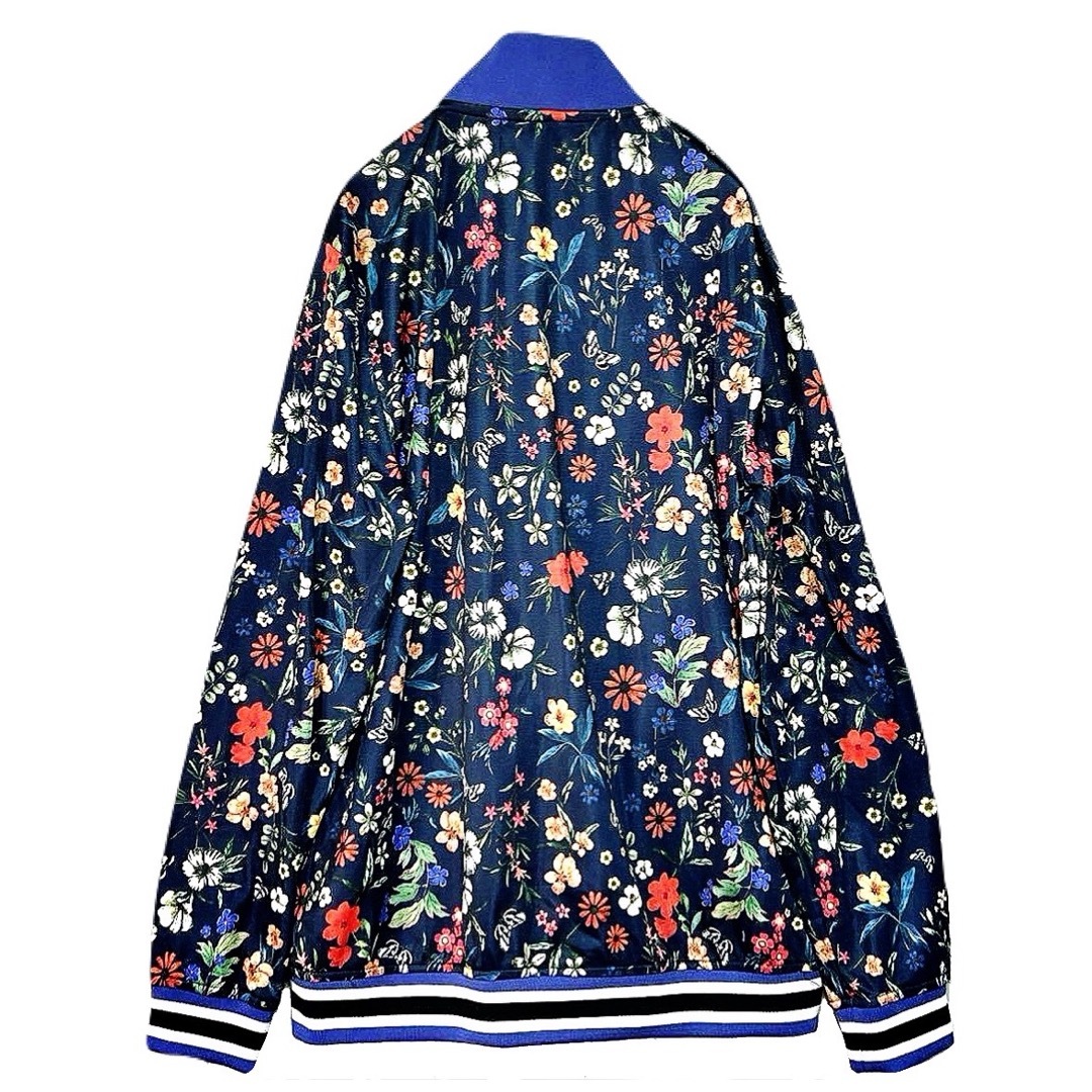 ZARA - ザラ ボタニカル 花柄 ジャージ ブルゾン ジャケット ZARA - ザラ ボタニカル 花柄 ジャージ ブルゾン ジャケット
