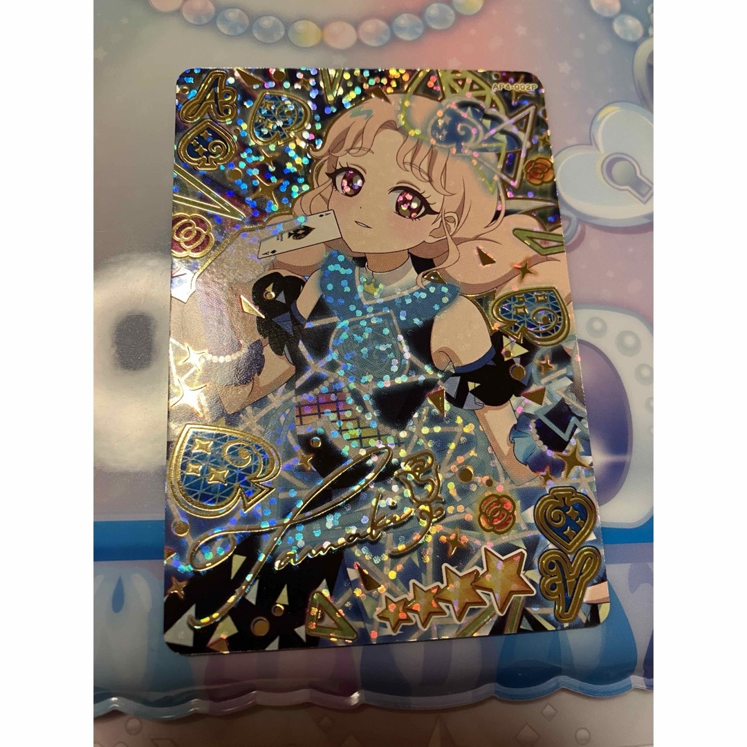 T-ARTS(タカラトミーアーツ)のひみつのアイプリ カルテットスターバズリウムスペード タマキ サイン サプライズ エンタメ/ホビーのトレーディングカード(シングルカード)の商品写真