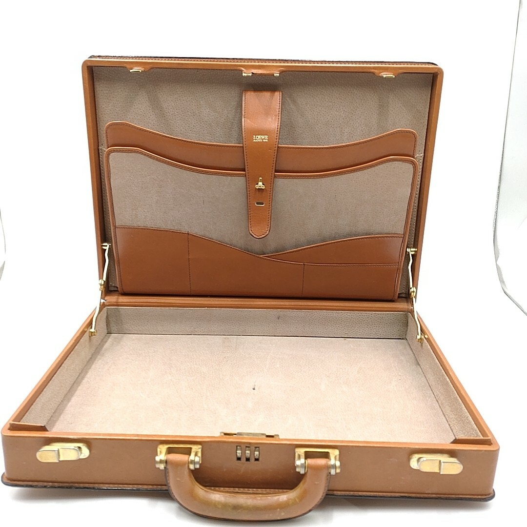 LOEWE ロエベ アタッシュケース アナグラム トランク ブリーフケース LOEWE ロエベ アタッシュケース アナグラム トランク ブリーフケース