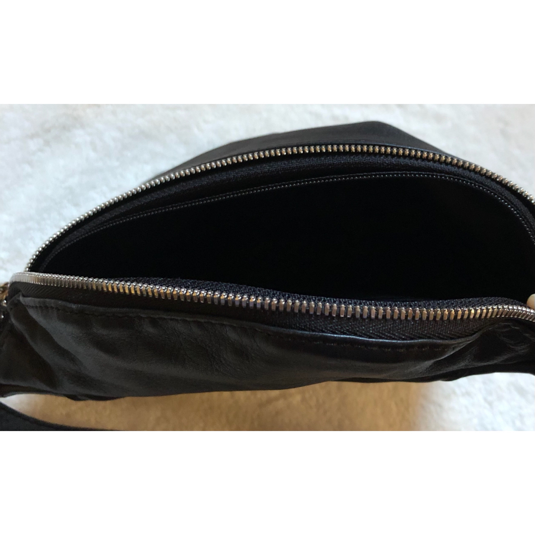 ed robert judson MAGIC ZIP WAIST POUCH 黒 ed robert judson MAGIC ZIP WAIST POUCH 黒