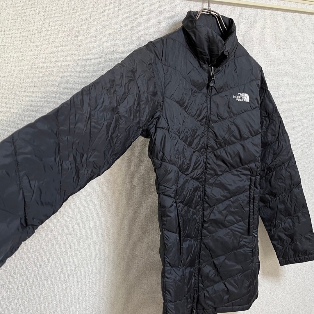 THE NORTH FACE - 【ノースフェイス】ロングダウンコート 黒刺繍 THE NORTH FACE - 【ノースフェイス】ロングダウンコート 黒刺繍
