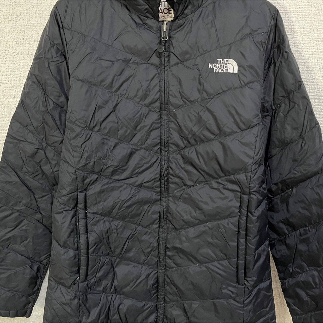 THE NORTH FACE - 【ノースフェイス】ロングダウンコート 黒刺繍 THE NORTH FACE - 【ノースフェイス】ロングダウンコート 黒刺繍