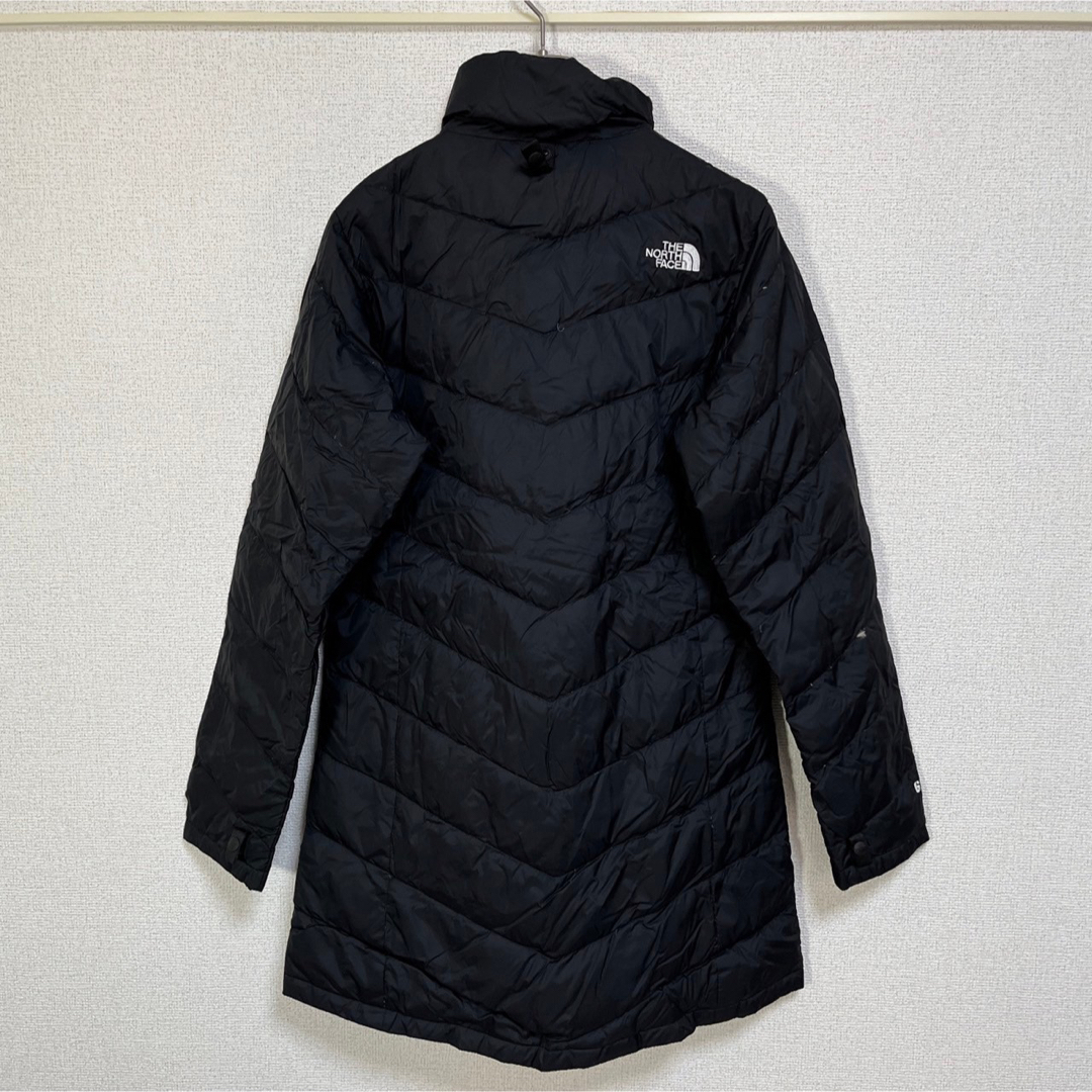 THE NORTH FACE - 【ノースフェイス】ロングダウンコート 黒刺繍 THE NORTH FACE - 【ノースフェイス】ロングダウンコート 黒刺繍