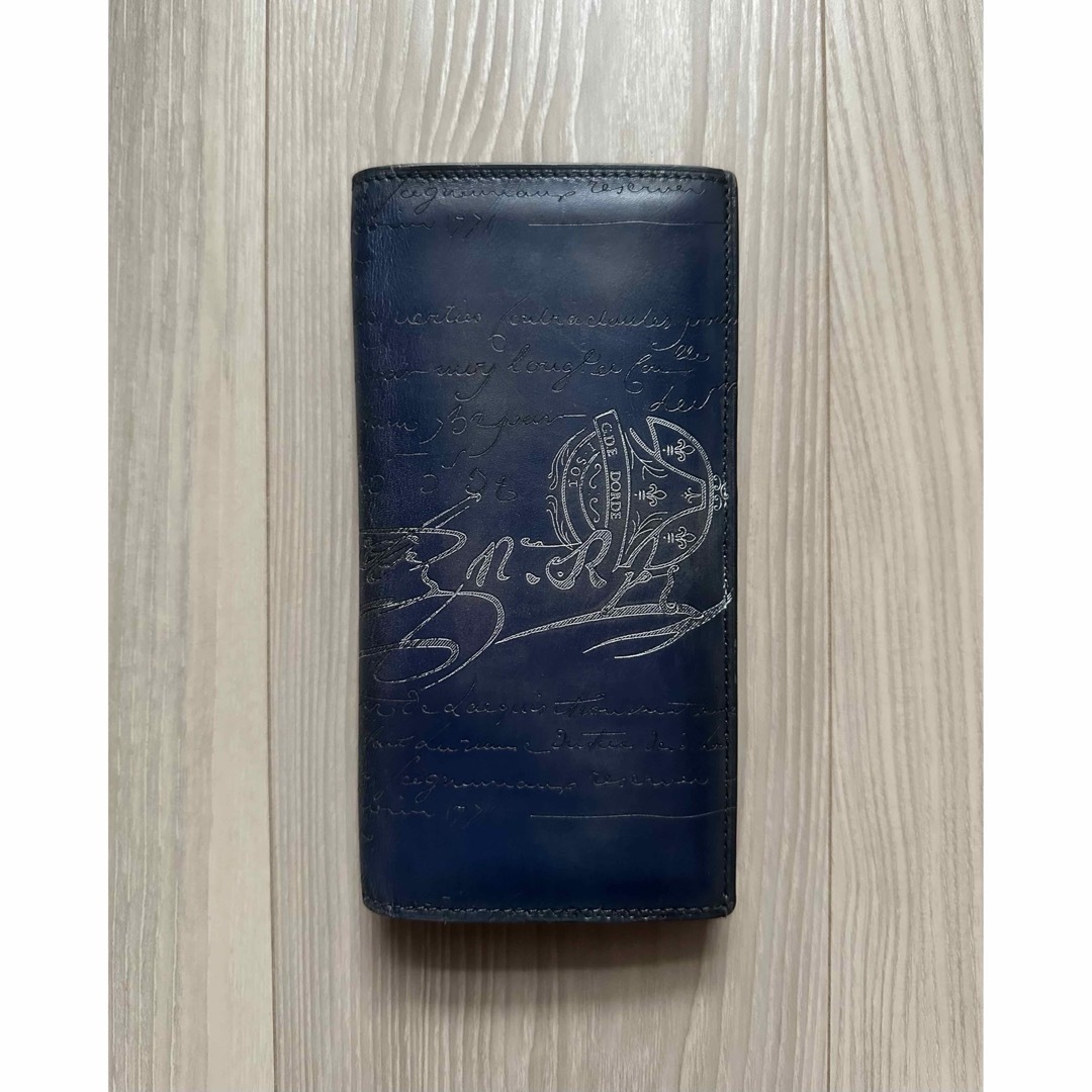BERLUTI - 特注20万 ベルルッティ エスパス レザー 長財布 BERLUTI - 特注20万 ベルルッティ エスパス レザー 長財布