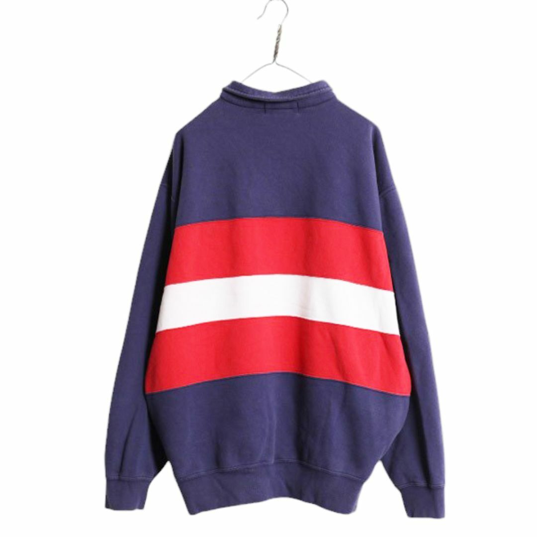 Ralph Lauren - 90s ポロ ラルフローレン ボーダー ハーフジップ Ralph Lauren - 90s ポロ ラルフローレン ボーダー ハーフジップ