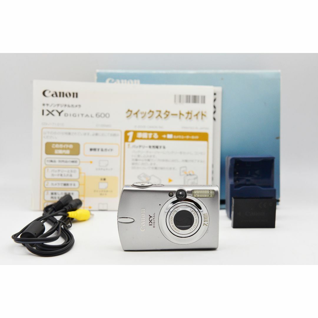 □光学きれい□ キャノン Canon IXY DIGITAL 600 元箱付き □光学きれい□ キャノン Canon IXY DIGITAL 600 元箱付き