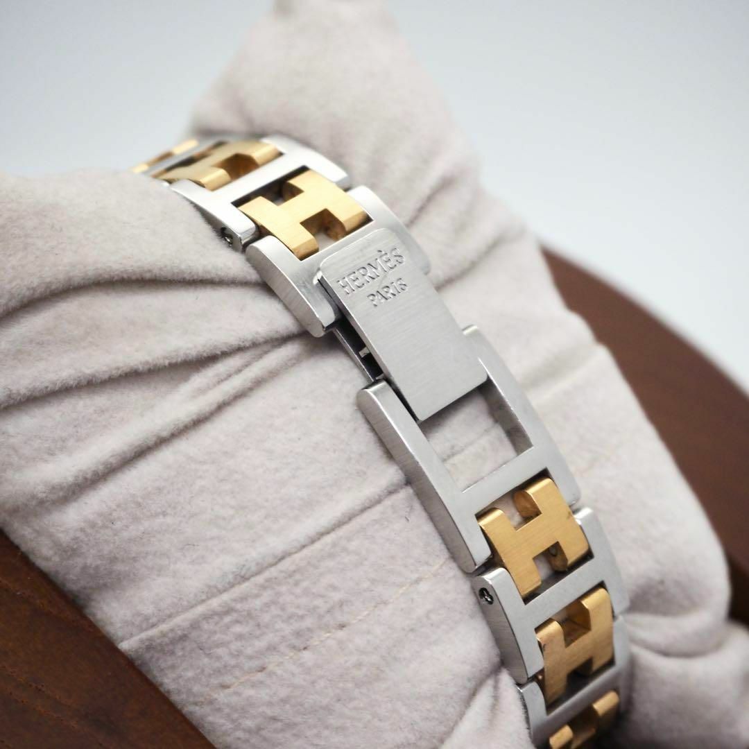 396 HERMES エルメス時計 レディース腕時計 コンビ クリッパー 396 HERMES エルメス時計 レディース腕時計 コンビ クリッパー