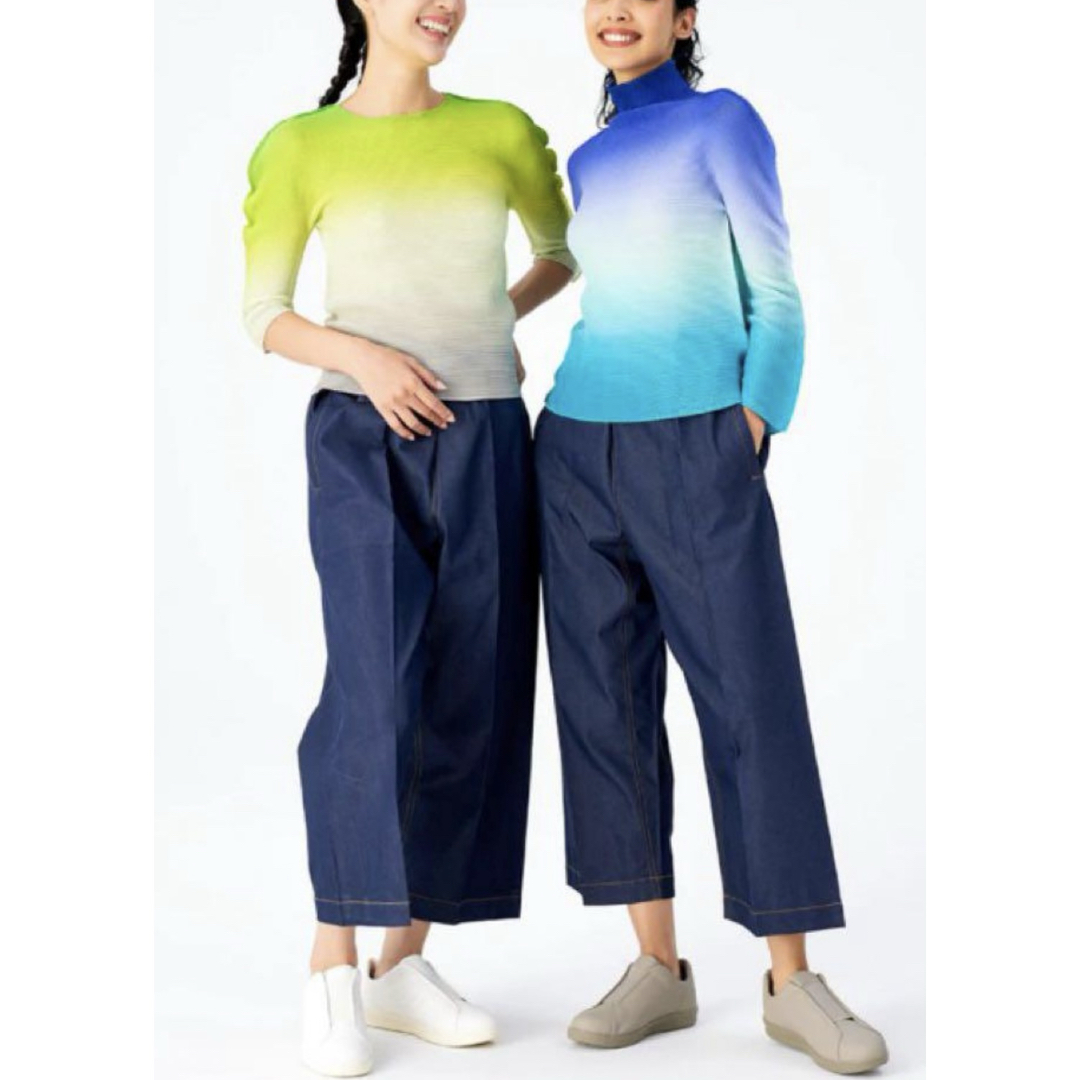 ISSEY MIYAKE - 【タグ付】me ISSEY MIYAKE GRADATIONトップスの ISSEY MIYAKE - 【タグ付】me ISSEY MIYAKE GRADATIONトップスの