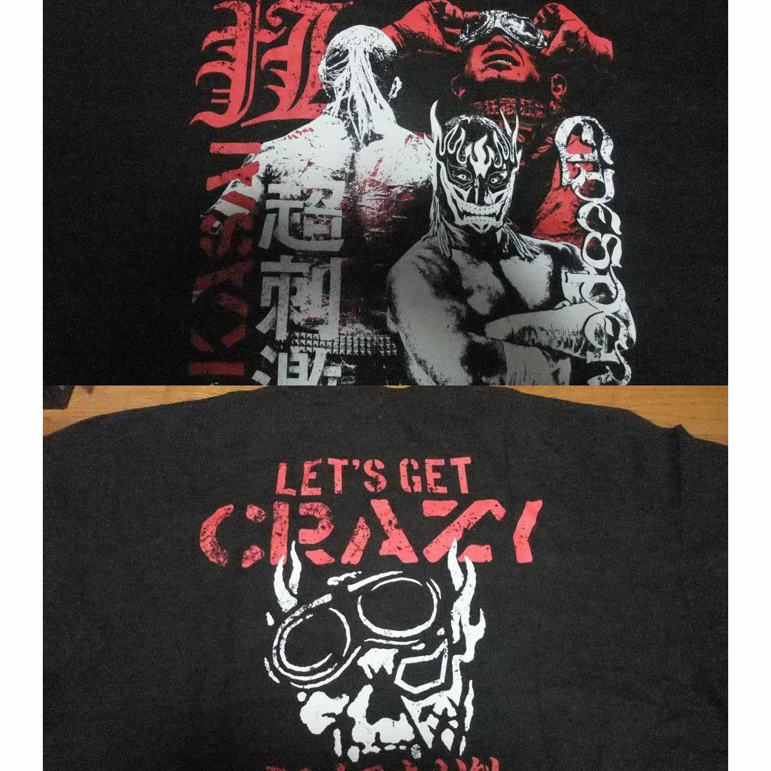 ローリングクレイドル葛西純エルデスペラードtシャツ ローリングクレイドル葛西純エルデスペラードtシャツ