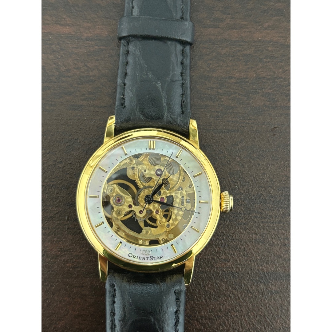 ORIENT - 日差抜群 美品 Orient star スケルトン 100個限定 EQ00-A2